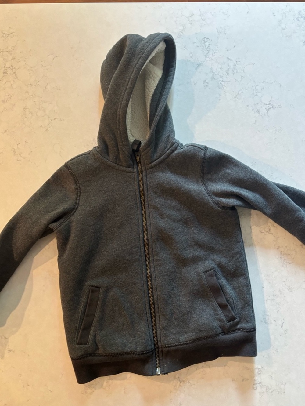 Primary Fleece-Lined Zip Hoodie Kids Size 4-5